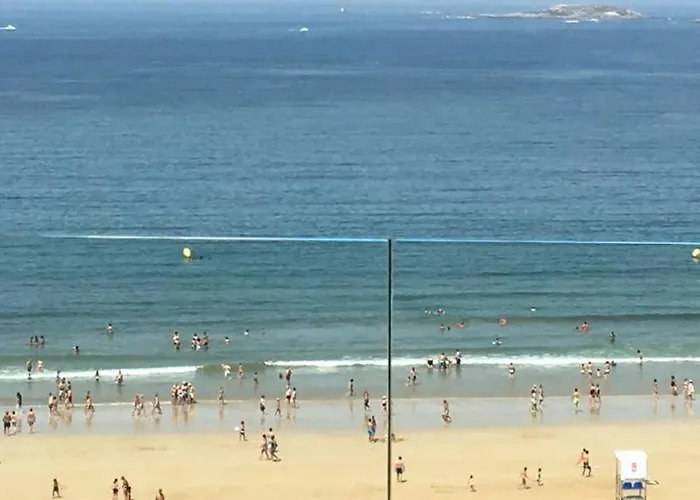 Daire Mirando Al Mar. Playa America *